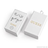 Orecchini Guess Donna in Acciaio Cubic Zirconia JUBS01803JWRHT/U